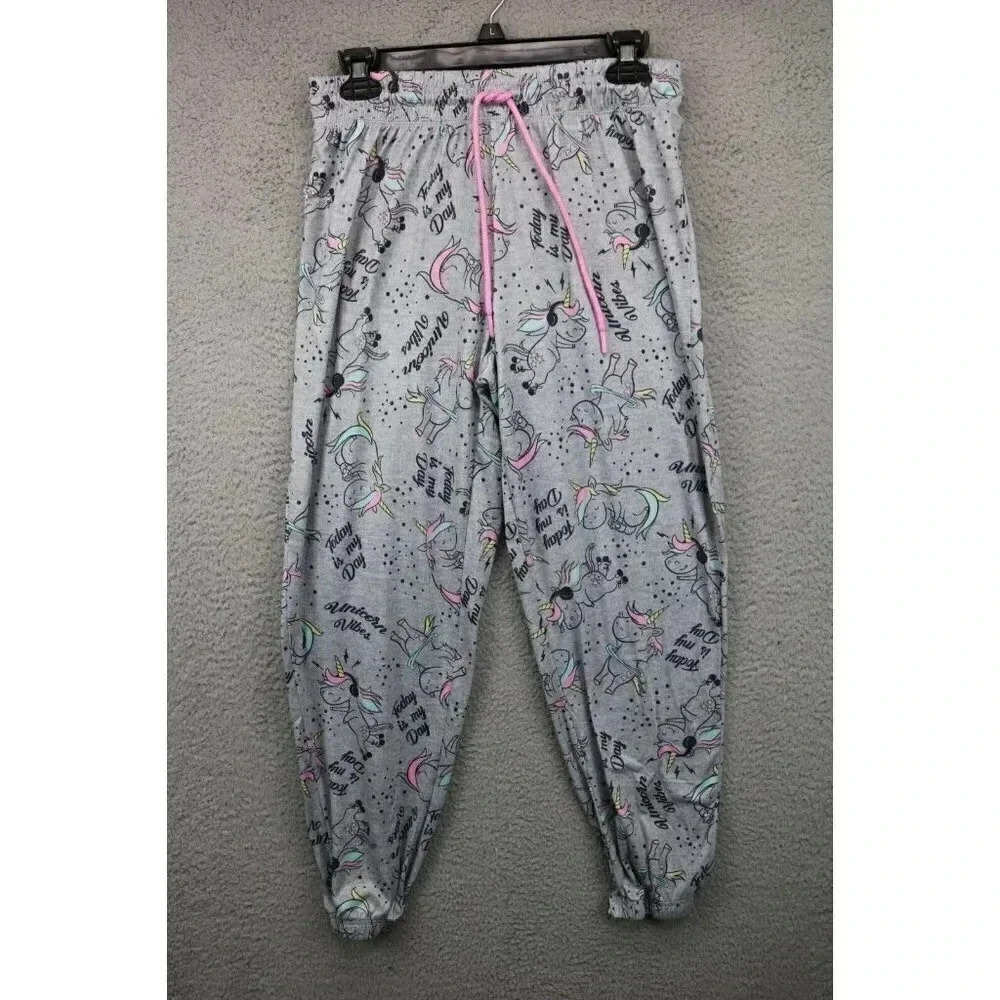 Briefly Stated Women's Lounge/Pajama Pants-Joggers-Size Medium -Drawstring